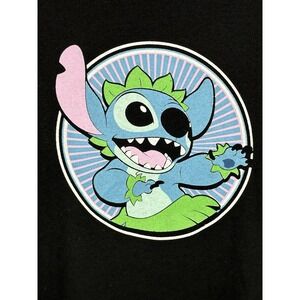 Disney Lilo And Stitch Aloha Hawaii, Weird But Cute Black T-Shirt, Size M, *NEW*